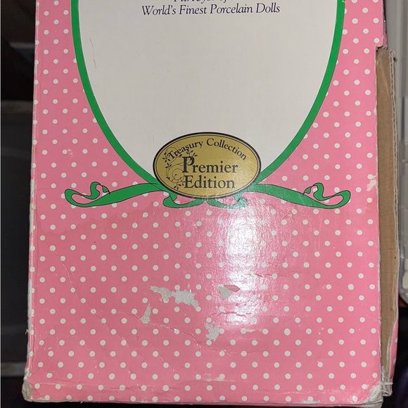 In Box Porcelain Doll in Pink Dress “A party for Sarah” - Picture 7 of 8